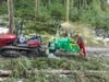 MCCormick Traktor mit HS Holzhäcklser