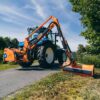 Tifermec Serie GEO beim mulchen vom Straßenrand