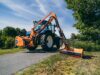 Tifermec Serie GEO beim mulchen vom Straßenrand