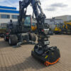 Hydraulischer TMC Mulcher an Wacker Neuson Bagger