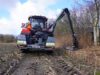 Greentec RX beim Gestrüpp mulchen an Feldrand